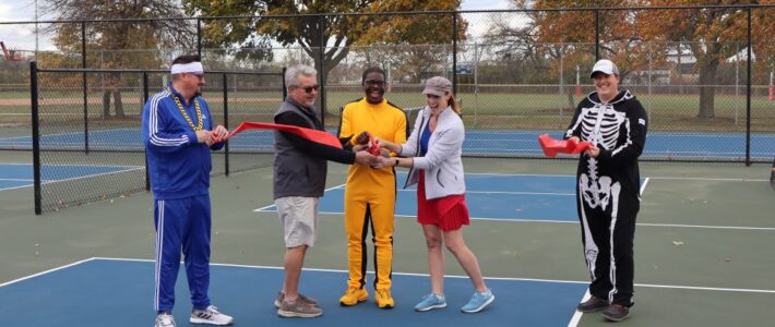 New Pickleball Courts Open at West Milwaukee Park